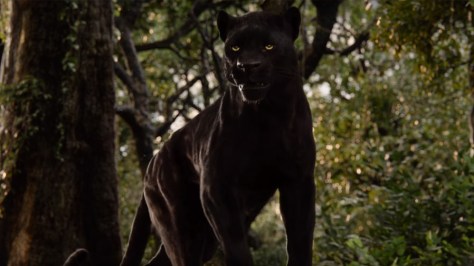 Ben Kinglsey's Bagheera is a commanding figure.
